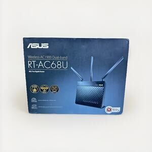 ASUS RT-AC68U AC1900 Dual Band Gigabit WiFi Router With AiMesh 5ghz+2.4ghz